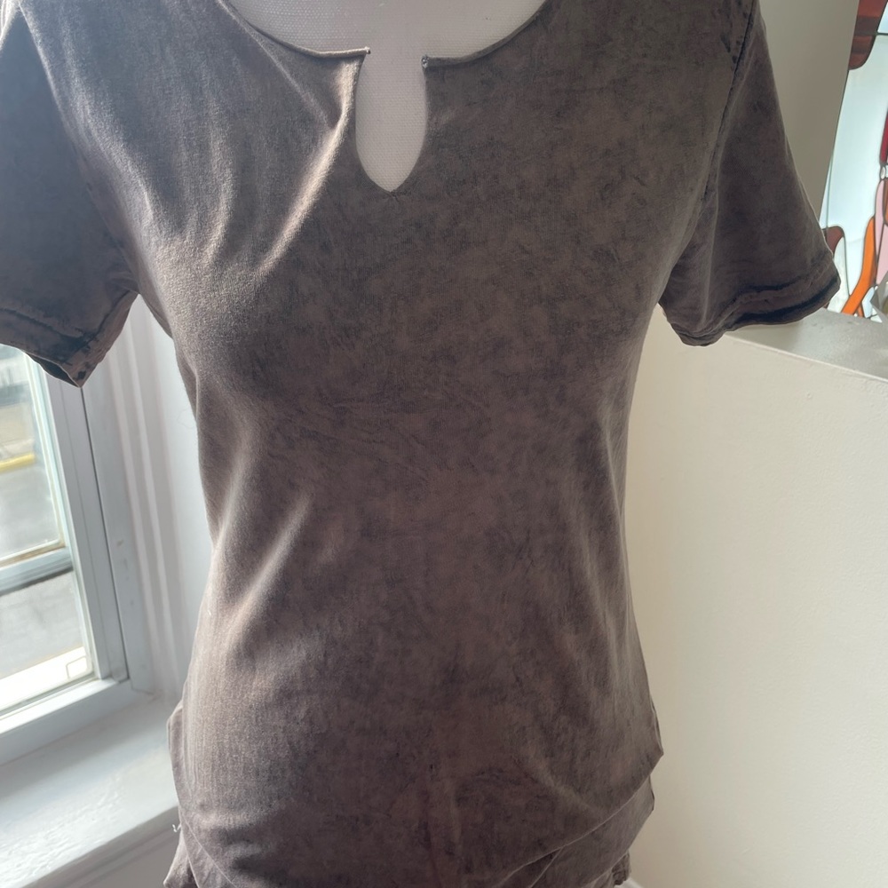 Affliction cut out T-shirt - Picture 4 of 11